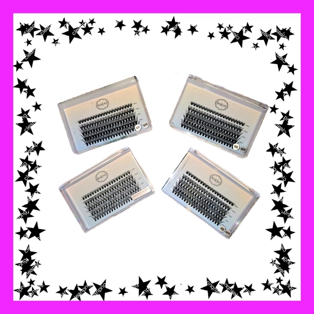 Bundle - Cluster False Lashes / Lash Extensions - Variety of Lengths & Dimension